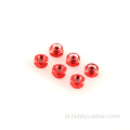 Flange Aluminium Nylon Insert Lock Nuts untuk Skates